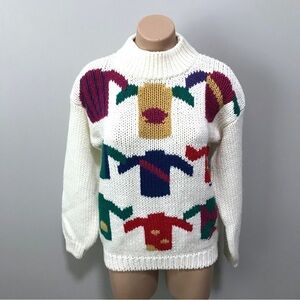 Sugar Co Ltd Sweater with Sweaters Acrylic Small Vintage